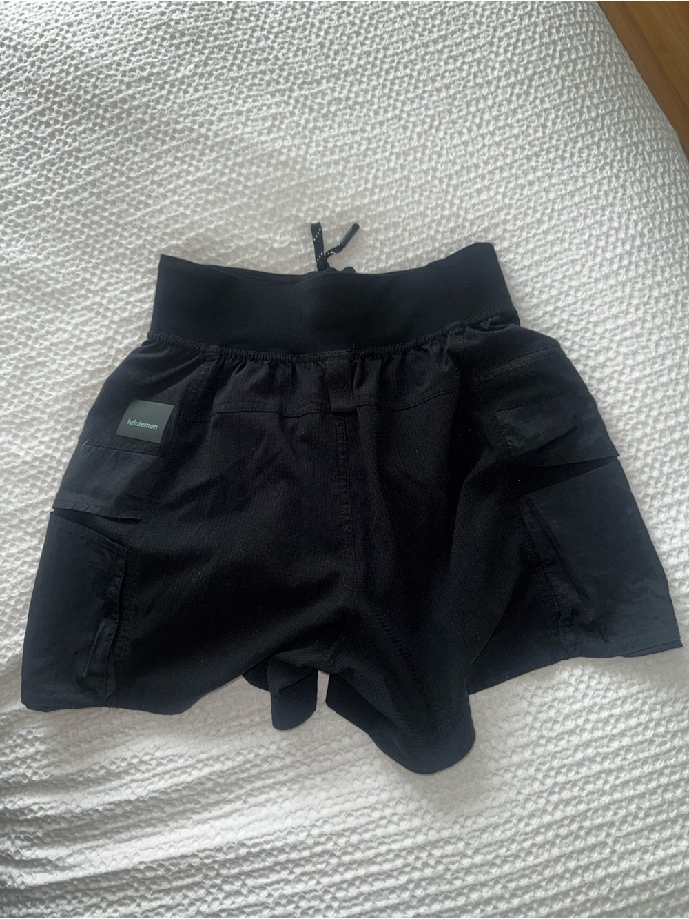 lululemon Women's Black Athletic Hiking or Running Shorts